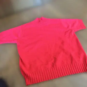 크리스찬 오자르 반팔 스웨터 캐시미어 100%