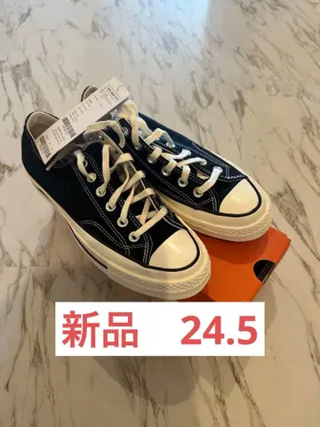 [ 미사용 새상품 ] CONVERSE 척테일러 CT70 블랙 24.5