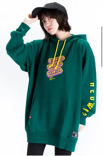 HEDWiNG Game Maker Hoodie Forest green