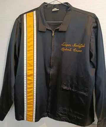 80s 레이싱 나일론 자켓 TALON 지퍼 체인 스티치