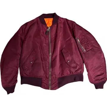 90s alpha ma-1 USA제 와인 레드 L 알파 군용 겨울 상품