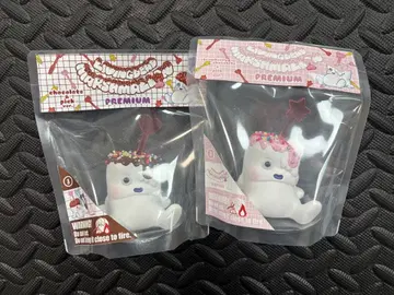 리빙 데드 마쉬멜로우 초콜릿 피크 핑크ver. 2체 세트 소프트 비닐