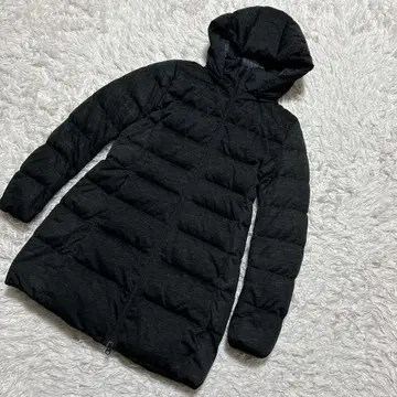 [ 2233 ] 새상품급 유니클로 다운 코트 다운 자켓 후드 탈부착 가능