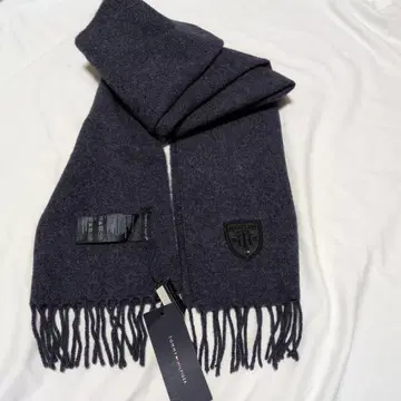TOMMY HILFIGER 그레이 머플러 택 포함 새상품