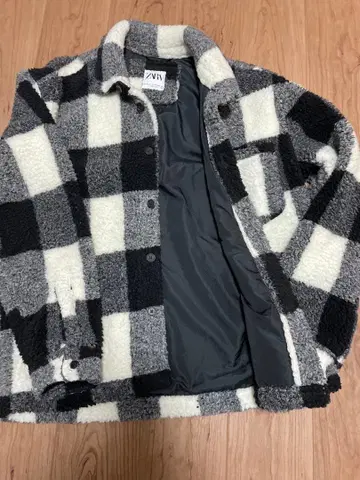 ZARA 자라 보아 자켓