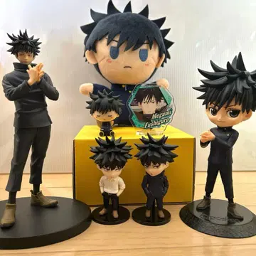 주술회전 후시구로 메구미 피규어 봉제 인형 세트 쵸코놋코 Qposket