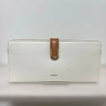 [ 새상품 ] 유 바이 웅가로 얇은 타입 지갑 아이보리