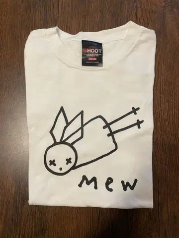 MEW SHOOT 밴딩 T셔츠 M 사이즈