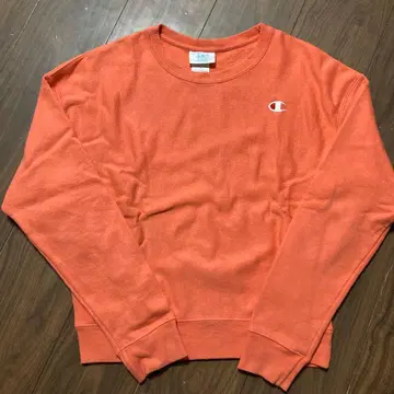 CHAMPION REVERSE WEAVE 맨투맨 살몬 핑크