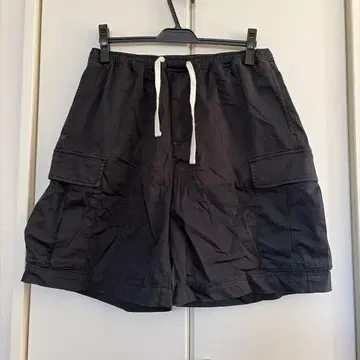monkey time 블랙 카고 숏팬츠