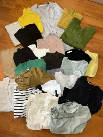 여성용 가을/겨울 세트 묶음 판매 M L