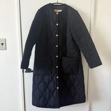 트래디셔널 웨더웨어 아크리 롱 헤치마 퀼팅 코트 32