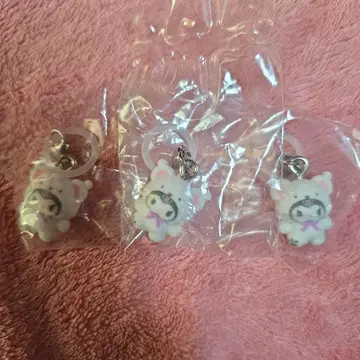 반다이남코 메지루시 액세서리 산리오 포근포근 스노우 쿠로미 3개