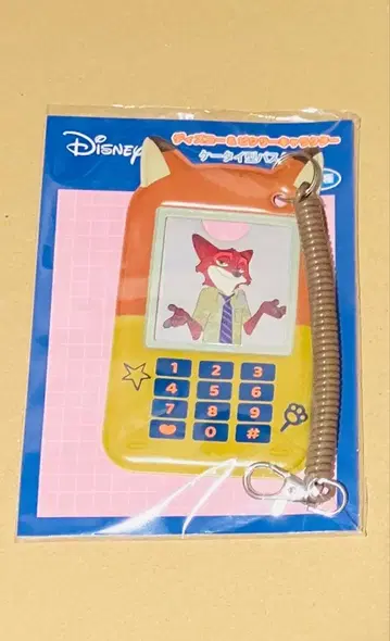 디즈니 픽사 캐릭터 휴대폰형 패스 케이스 닉