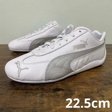 푸마 스피드캣 레더 22.5cm 화이트 천연가죽 상자 없음