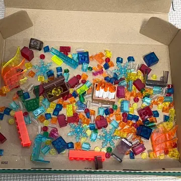 [ P34 ] LEGO 크리스탈 부품 묶음 판매 세트 프렌즈 시티 투명