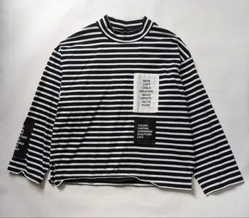 JANE SMITH 스트라이프 긴팔 T셔츠