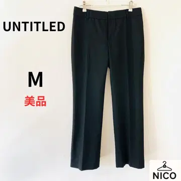 월드제 UNTITLED 언타이틀  팬츠 고급 울 슬랙스