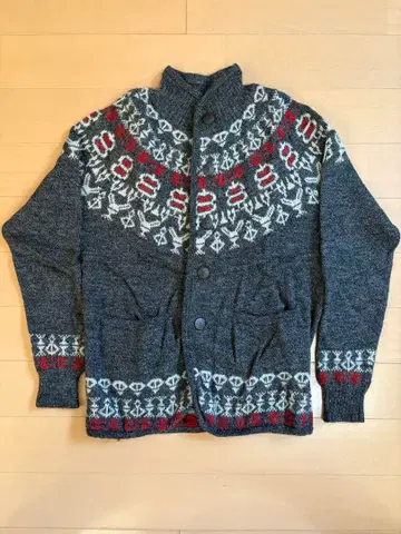 White Mountaineering 니트 가디건 남성용 사이즈 0