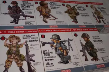 파인몰드 월드 파이터 컬렉션 No.1~7 프라모델