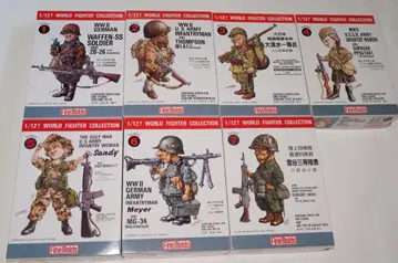 파인몰드 월드 파이터 컬렉션 No.1~7 프라모델