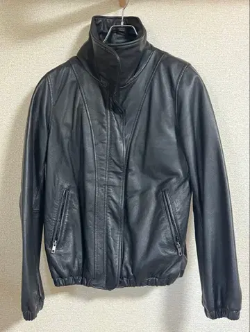 URBAN RESEARCH 블랙 가죽 자켓