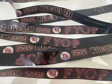 B'z LIVE-GYM2025 FYOP 은색 테이프 2개 2
