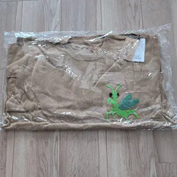 INSECTCOLLECTION 어른도! 사가라 자수 사마귀 군 니트 XL