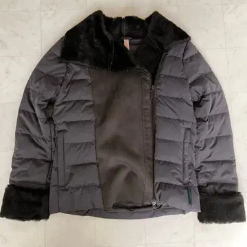 컨디션 최상 정가 54,000엔 요소오/페이크 무스탕 숏 다운