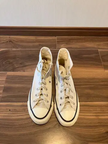 Converse made in Japan 하이컷 스니커즈 화이트