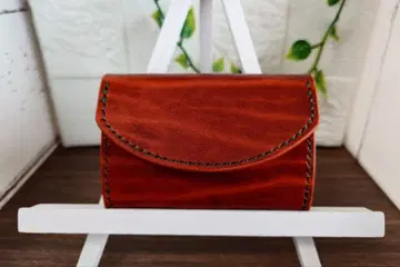 루가토 숄더 코인 케이스 주황