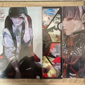 [ 미개봉 ] 도쿄 구울 클리어 파일 3장