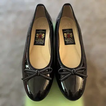 미하마 블랙 에나멜 25cm