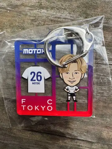 FC 도쿄 가챠 프라모델풍 아크링 키링 나가쿠라 미키