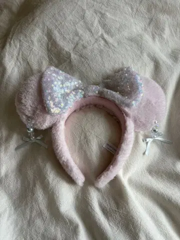 미니 마우스 핑크 머리띠