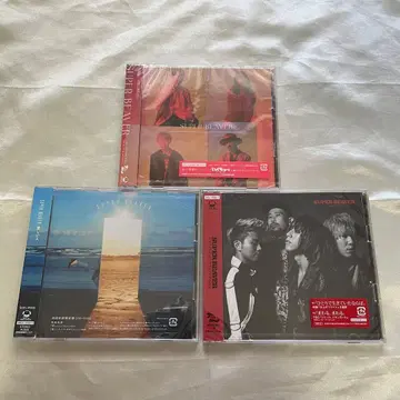미개봉 새상품 SUPER BEAVER 초회 한정판 CD 세트
