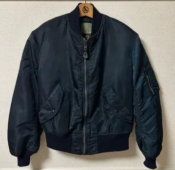 90s ALPHA MA-1 그랜드 크루 네이비 M USA제