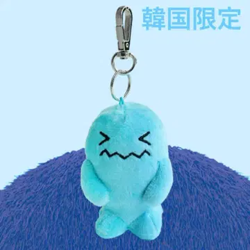 한국 한정판 포켓몬 소중해 백참 봉제 인형 키링 8cm