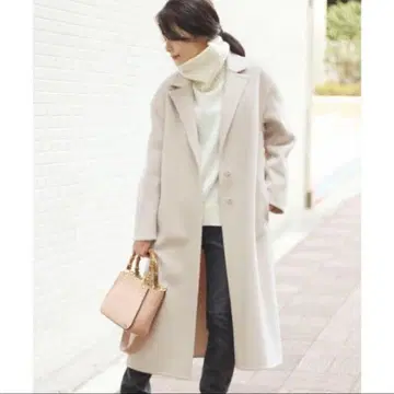 Spick & Span 스픽 앤 스팬 더블 페이스 오버코트