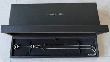 새상품급 조지 젠슨 목걸이 톨룬 실버 사반나 82cm