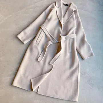 INDIVI 리버 테일러드 롱 코트