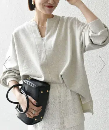 택 포함 미사용 새상품 USA 코튼 쭈리 스키퍼 루즈 맨투맨