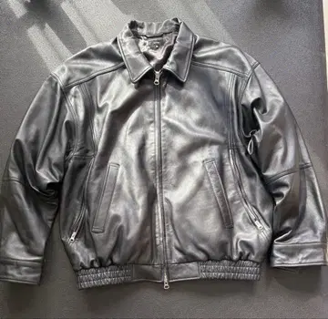 BEAMS 블랙 가죽 자켓 L 사이즈