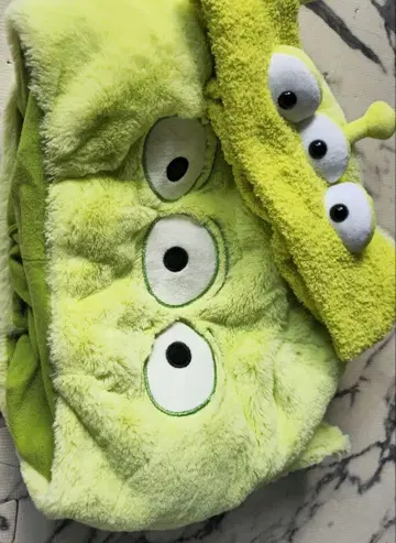 리틀 그린 맨 팬캡 리틀 그린 맨 헤어밴드 2개 세트