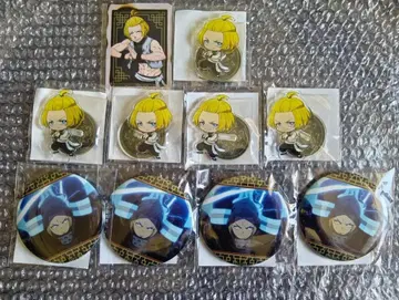 불꽃 소방대 제비뽑기당 아서 보일 미니 아크릴 스탠드 캔뱃지 세트