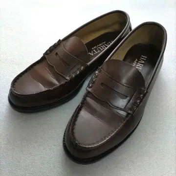 HARUTA 브라운 로퍼 26.5 EEE