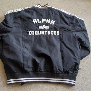 빅 사이즈 ALPHA 바시티 자켓 2XL