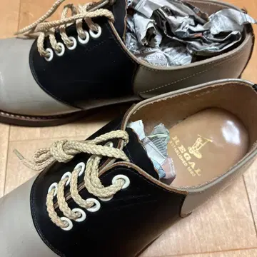 REGAL 안장 구두 블랙 23.5cm