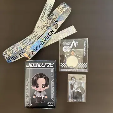 SnowMan 메구로 렌 스노우 칠드런 소프트 비닐 세트