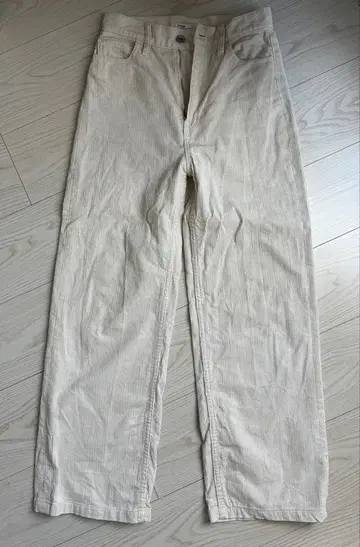 Plage 아이보리 코듀로이 팬츠 34